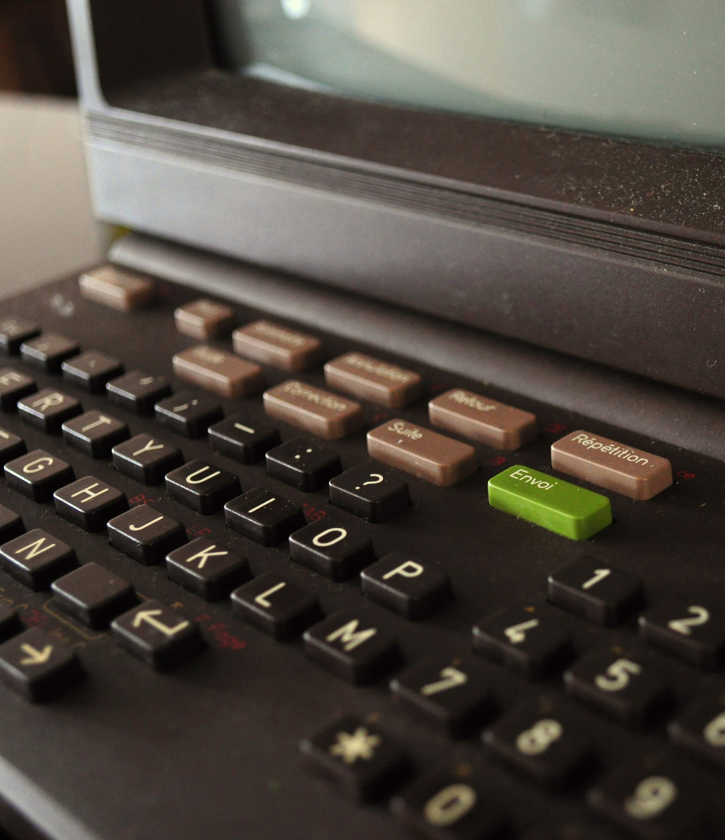 minitel keyboard